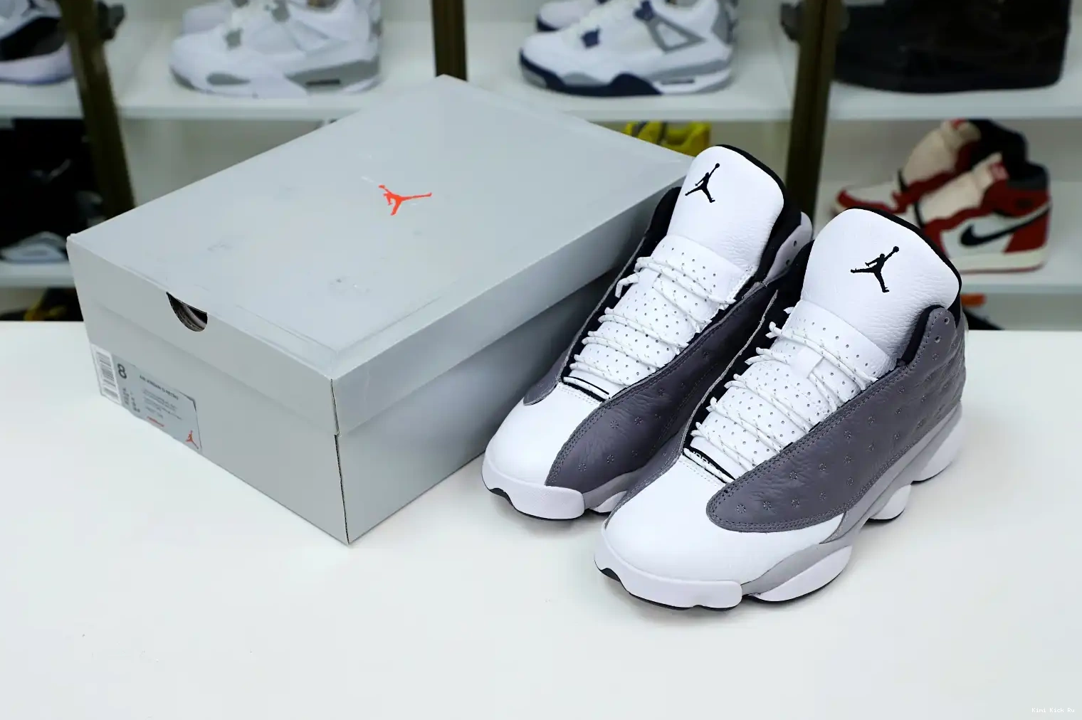 JORDAN Kimikick GREY' -414571-016 RETRO 13 'ATMOSPHERE AIR 0707